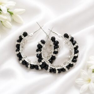 Royal Amber Crystal Earrings